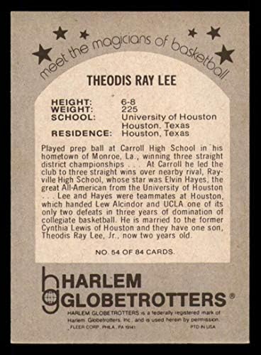 Košarka NBA 1971-72 Harlem Globetrotters 54 Theodis Ray Lee NM u blizini metvice