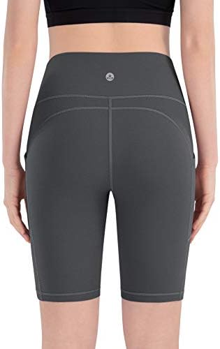 IKEEP ženske joge kratke hlače 8 /5 /2 trening s kratkim hlačama s džepovima za žene