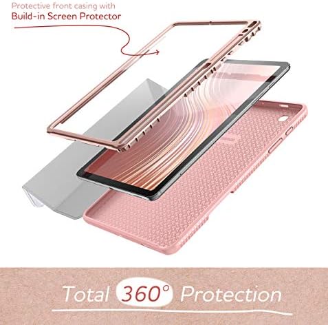 Slučaj Suritch za Samsung Galaxy Tab S6 Lite 10.4 , [ugrađeni zaštitnik zaslona] [Držač olovke] [Automatsko spavanje/buđenje]