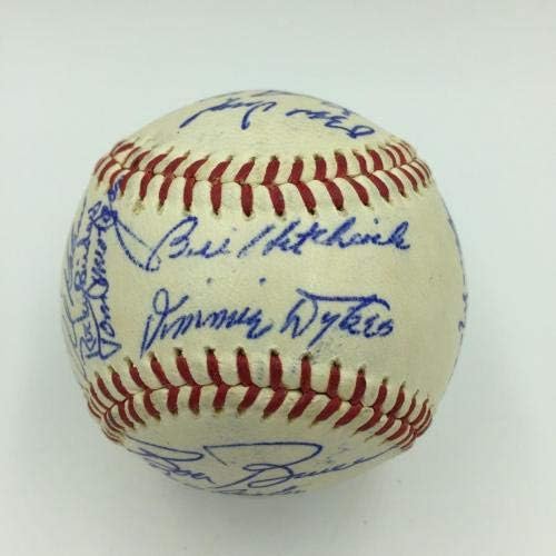 Najfiniji tim Detroit Tigers iz 1960. godine potpisao je bejzbol američke lige s JSA CoA - Autografirani bejzbol