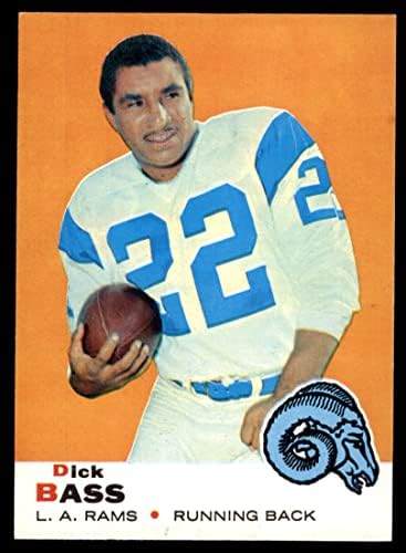1969. Topps 81 Dick Bass Los Angeles Rams Ex/Mt Rams Pacific