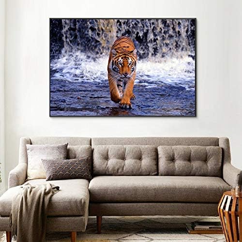Divlje životinje životinje tiger rijeka zidna umjetnička platna slike plakati i otisci životinje zidne umjetničke slike dnevna