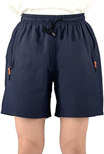 Natust Boys 'labave atletske kratke hlače sa džepovima s patentnim zatvaračem brze suhe kratke hlače