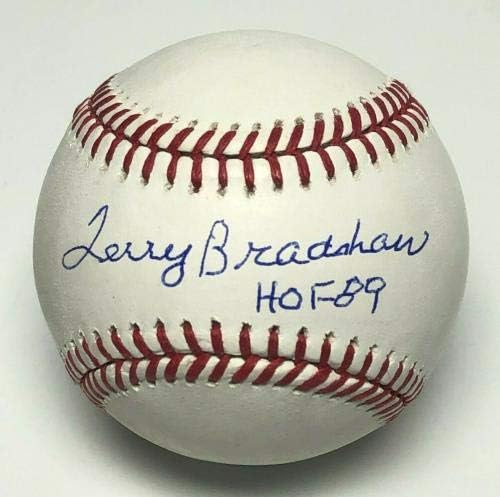 Terry Bradshaw potpisao je bejzbol Major League w/ Hof 89 BAS - NFL Autografirani razni predmeti