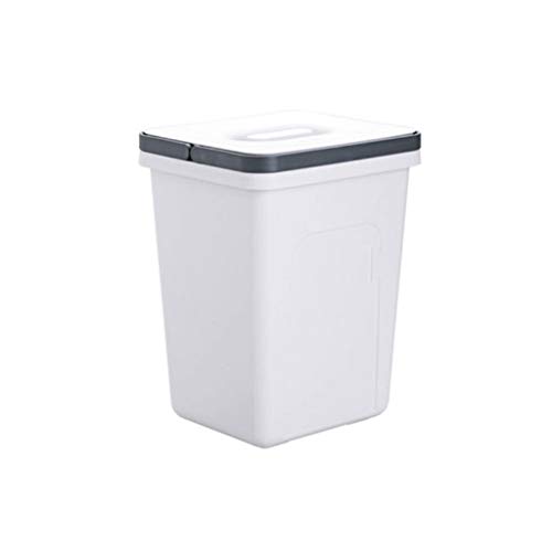 NEOČI pokrivene kante za smeće zadebljavaju veliku plastičnu kantu za smeće za kuhinju i kupaonicu, neovisnu kutiju, kvadratnu