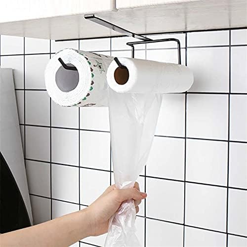 Viseći nosač za ručnike za ručnike, pribor za držač ručnika stalak za ormarić ručnik za ručnik za šalica papirnati vješalica