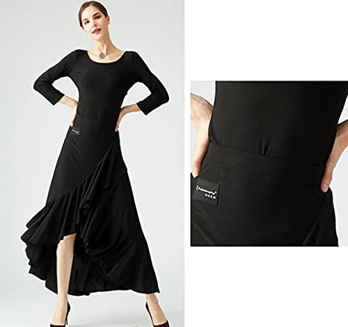 Okrugli ovratnik Modern Dance Sucket haljina haljina za bale Nacionalna haljina Waltz haljina odijelo