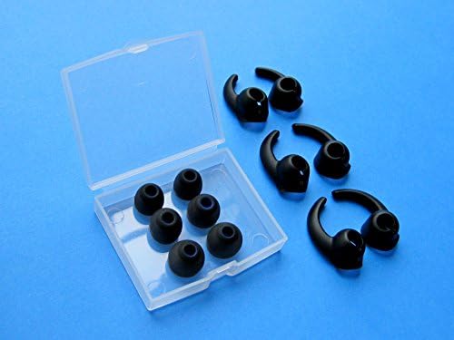 12pcs Okrugli i stabilizatori Zamjenski set Set za uši u ušima kompatibilni s plantronics backbeat idite 2 bežični u ušnim