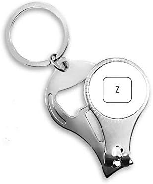 Simbol tipkovnice z Art Deco Poklon modni nokat za nokat za nokat otvora ključ za ključeve otvarač za bočicu