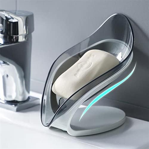 ZCMEB list oblik sapuna kutija za držač sapuna za sapun za jelo kreativna kupaonica kuhinja ne kliznog sapuna za odvod sapun