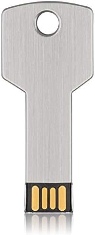 10pack 2.0 USB flash pogon metalni dizajn ključa metalni tipka za memoriju u obliku tipke USB disk