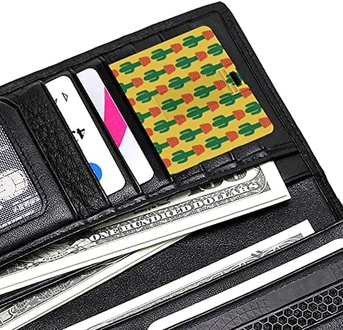 Kaktus kreditna banka kartica USB flash pokreće prijenosni memorijski štap za pohranu tipki 32g
