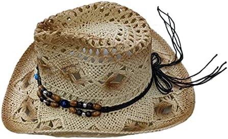 Manhong Jazz Beach kauboj odrasli ljeto na otvorenom šešir slamna sunca kapica kapica lagana bejzbol kape za muškarce