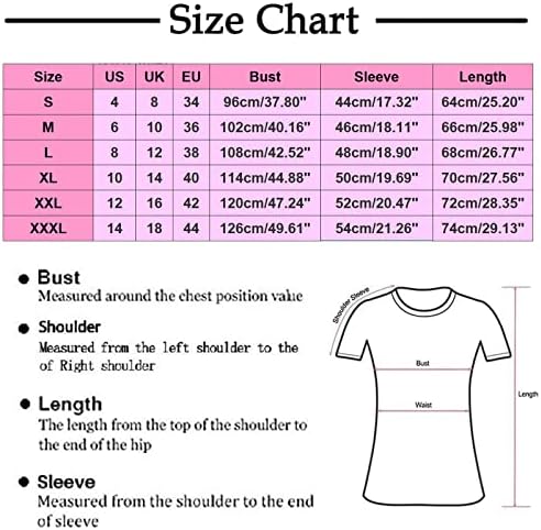 Valentinovo majice Lady Sedam četvrt rukava Košulja 3d tiskana majica za odmor uzorak obična majica s dugim rukavima u pakiranju