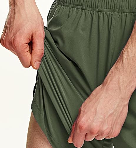 Athlio 2 pakirajte muške aktivne kratke hlače, kratke hlače vježbanja, brze suhe mrežice sportske atletske kratke hlače s