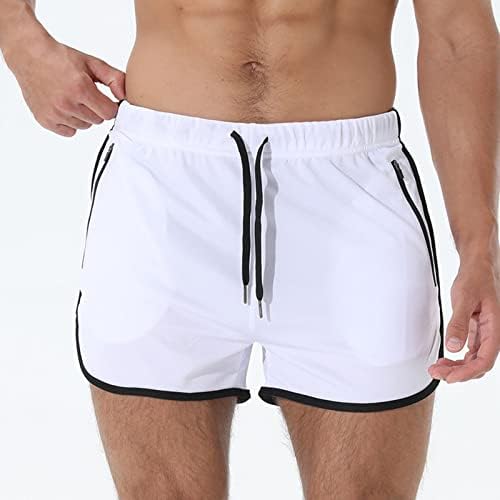 Muške ležerne hlače Trend solidne boje mladih ljetnih muških trenerki fitnes.