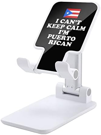 Ne mogu se smiriti, ja sam Portorikanski stajalište mobitela sklopiv držač telefona podesivi dodatak za stol telefona