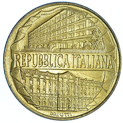 1996. R 200 lire talijanski novčić. Proslava acedemy Guardia di Finanza, jedinice za financijske zločine. 200 lira ocijenjena