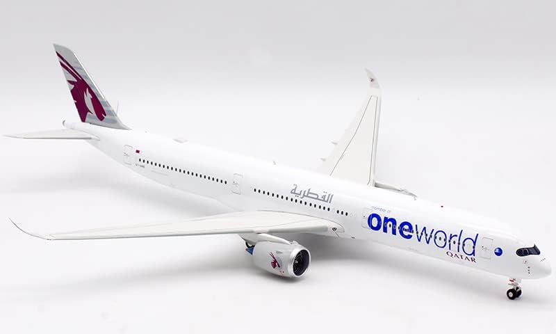 INFLIGHT QATAR AIRWAYS ZA AIRBUS A350-1000 A7-AN ČLAN ONE WORD WORD 1/200 DICAST AIRCRAFT UPOTRODANI MODEL