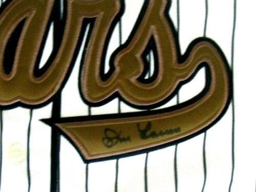 Don Larsen 1955. Denver Bears Yankees potpisao auto kvalitetu Russell Jersey JSA - Autografirani MLB dresovi