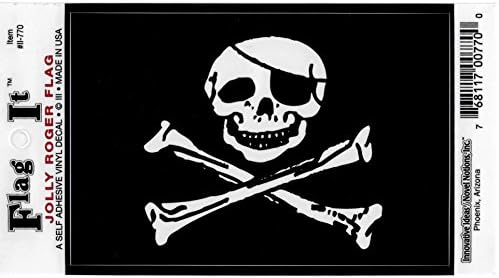 Naljepnica za zastavu Jolly Roger za auto, kamion ili brod