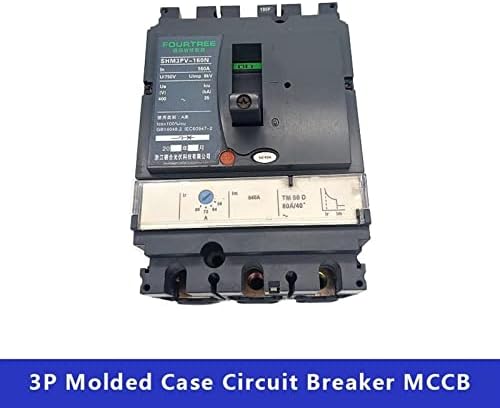 1PCS MCCB oblikovani slučajevi prekidač prekidača zraka Raspodjela zaštita 3p 100N 32A 40A 50A 63A 80A 100A