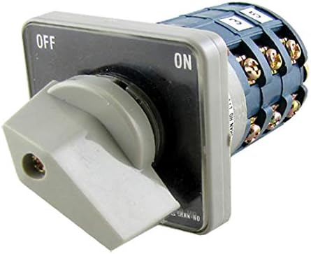 Novi LON0167 ON-OFF 2 Dva pozicija Rotacijski selektor CAM CAM COMPAING Switch (ON-OFF 2 ZWE-POSITIONEN-WAHLSCHALTER-UMSCHALTER