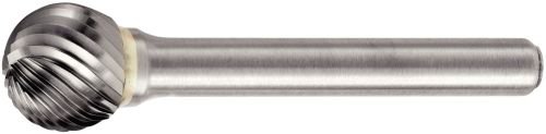 Widia Uklanjanje metala bur M40326 SD, jednostruki rez rub, oblik kuglice, 0,125 Promjer rezanja, karbid, desni rez, promjer