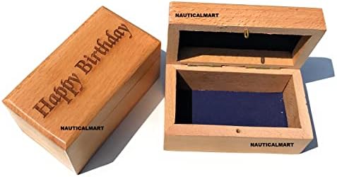 Ručno izrađena ukrasna drvena kutija za nakit za zaradu, prstenove, ogrlicu, privjesak, narukvice, gledanje, najbolje želje,