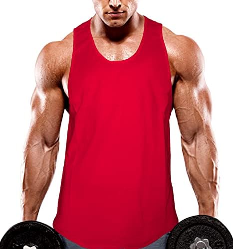 Muškarci stringers tenkovi za izgradnju tijela fitness trening mišića košulje bez rukava prsluk