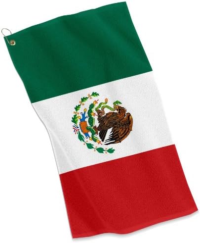 Golf/sportski ručnik - zastava Meksika - meksički