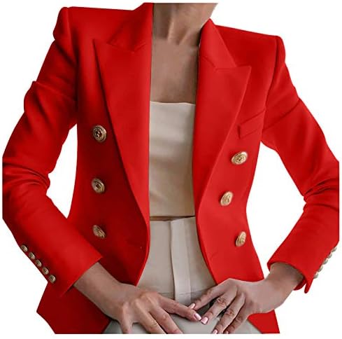 Jakna poslovnog odijela Lady Elegant Button Work Office Blazer odijelo Žene Čvrsti kaput nadmašuje odjeću za žensku kaput