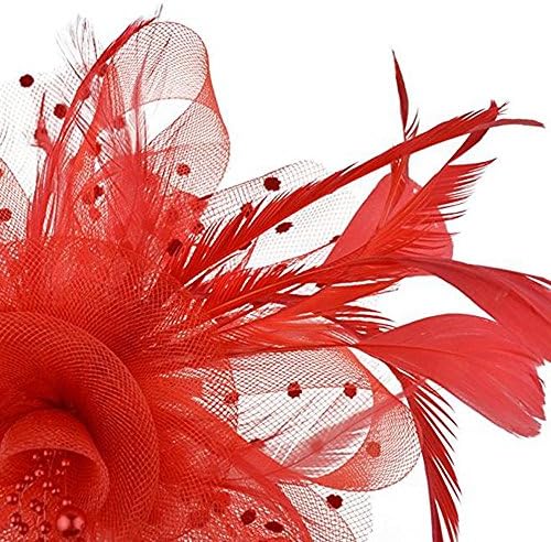 Napeo fascinator 2022 vjenčana glava pera mreža mreža veo vjenčani cvjetni koktel šešir koktele haljine glava