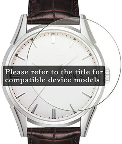 Synvy [3 paket] Zaslon zaslona, ​​kompatibilan s Timex Easy Reader T2P3199J TPU Film Smartwatch Smart Watch Protectors [Ne