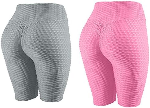 2pc žensko dizanje stražnjice joge kratke hlače za kontrolu trbuha protiv celulita kratka teretana vruće kratke hlače s visokim