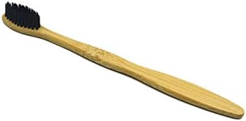5pcs četkica za zube s bambusovom ručkom prirodna drvena ekološka četkica za zube s crnim čekinjama