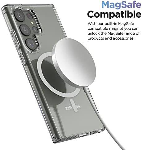 Očekivani magnetski remen set dizajniran za Samsung Galaxy S23 Ultra s kopčama za futrolu - kompatibilan s Magsafeom