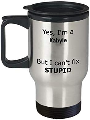Da, ja sam kabyle, ali ne mogu popraviti glupu putničku šalicu - smiješni kabyle poklon