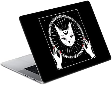 Dizajn glavnih slučajeva službeno licenciran Haroulita Cat and Moon Magick - Tarot - Mistična vinilna naljepnica naljepnica