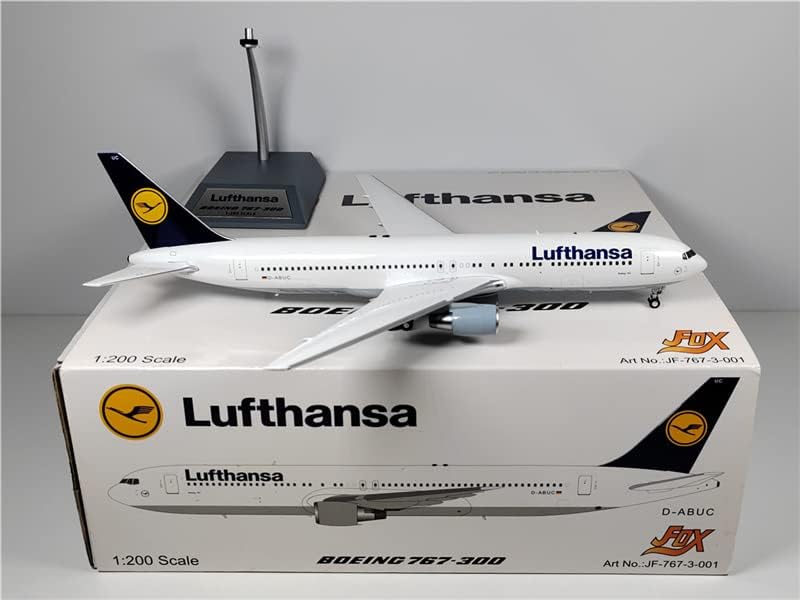 JFOX za Boeing 767-300/er Lufthansa D-ABUC s stajalištima s ograničenim izdanjem 1/200 Diecast Aircraft Upred Model Model