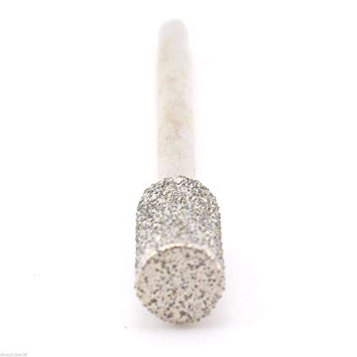 DTacke 10pc 6 mm/0,25 cilindrični dijamantski obloženi komadići dijamantni komadi dijamantnih točaka mljevenje rezbarenje