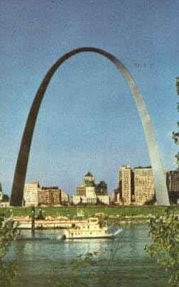 St. Louis, razglednica Missourija