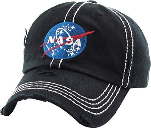 NASA SpaceShip Alien Vintage Dad Hat bejzbol kapica Polo stil Podesiv unisex