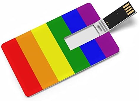 LGBT kartica ponosa za zastavu USB 2.0 Flash pogon 32G/64G uzorak tiskano smiješno