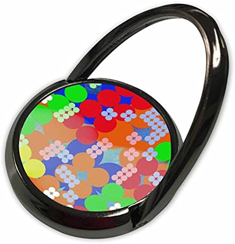 3Drose Slika zabave Sažetak primarne boje Polka točkice - prstenovi za telefon