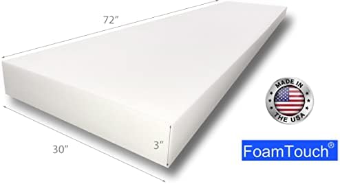 Pjenaš 2 x30 x72 hladni gel memorijski pjenasti jastuk za zamjenu srednjeg sredstva