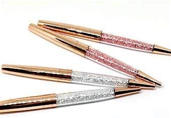 Kristalna olovka i USB - kombinacija 2 u 1 - Bling Metal Diamond Mished Crystal Toint PEN tinta kristalna kuglična olovka