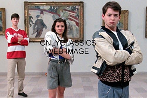Samo Classics Ferris Bueller's Dan slobodne fotografije 8x12 Fotografija Matthew Broderick, Alan Ruck, Mia Sara Art