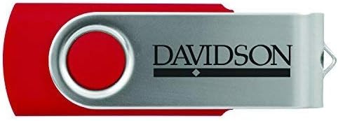 LXG, Inc. Davidson College-8GB 2.0 USB Flash Drive-Red