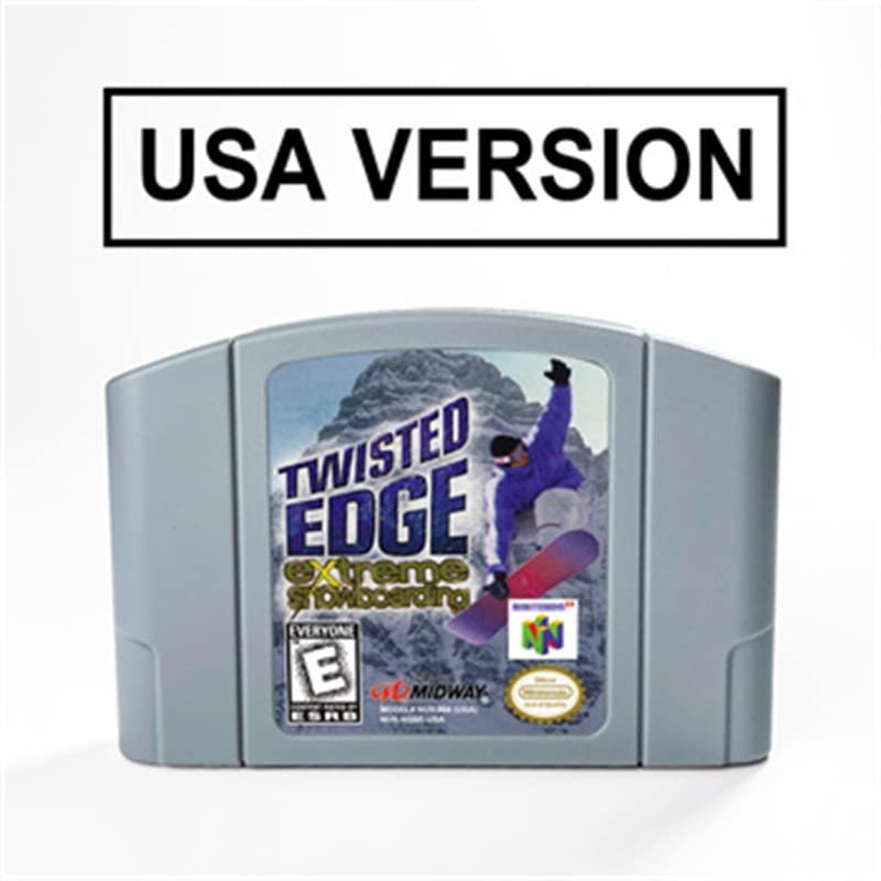 Twisted Edge Extreme Snowboarding za 64 -bitne uložak za igru ​​USA verzija NTSC format